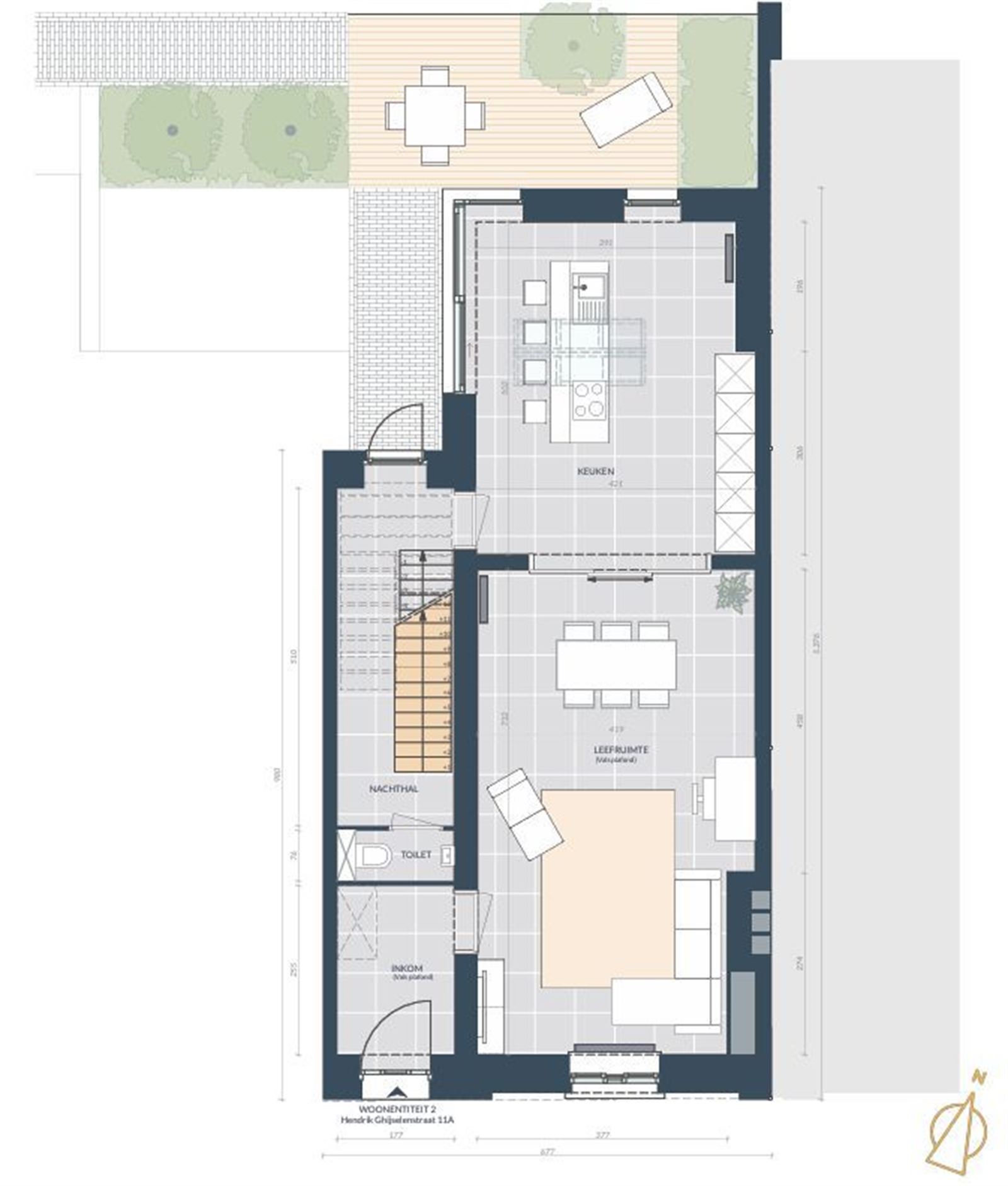 FOTO’S 4 : Herenhuis te 1750 SINT-KWINTENS-LENNIK (België) - Prijs € 495.000