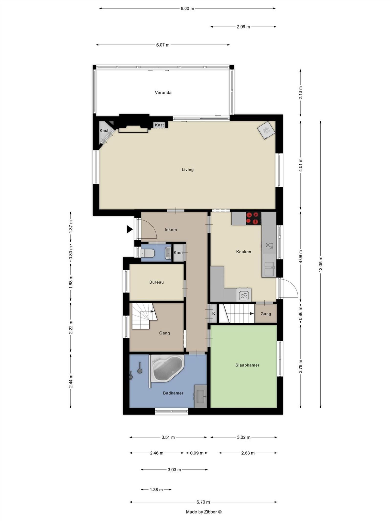 FOTO’S 3 : Woning te 1650 BEERSEL (België) - Prijs &euro;&nbsp;445.000