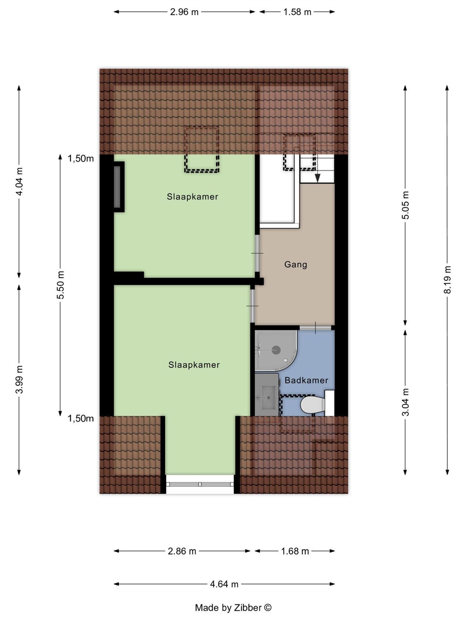 FOTO’S 15 : Woning te 1620 DROGENBOS (België) - Prijs &euro;&nbsp;519.000