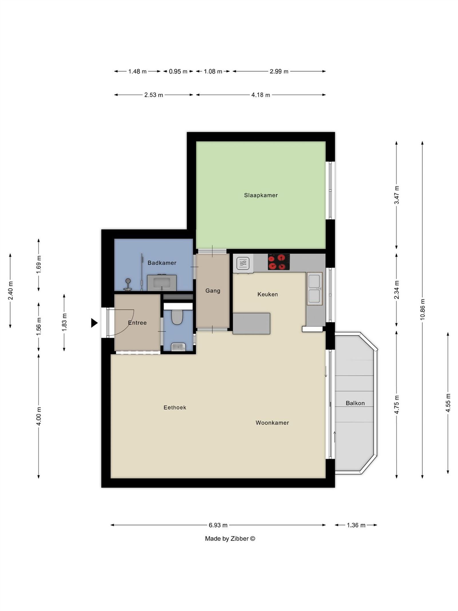 FOTO’S 2 : Appartement te 1640 SINT-GENESIUS-RODE (België) - Prijs &euro;&nbsp;299.000