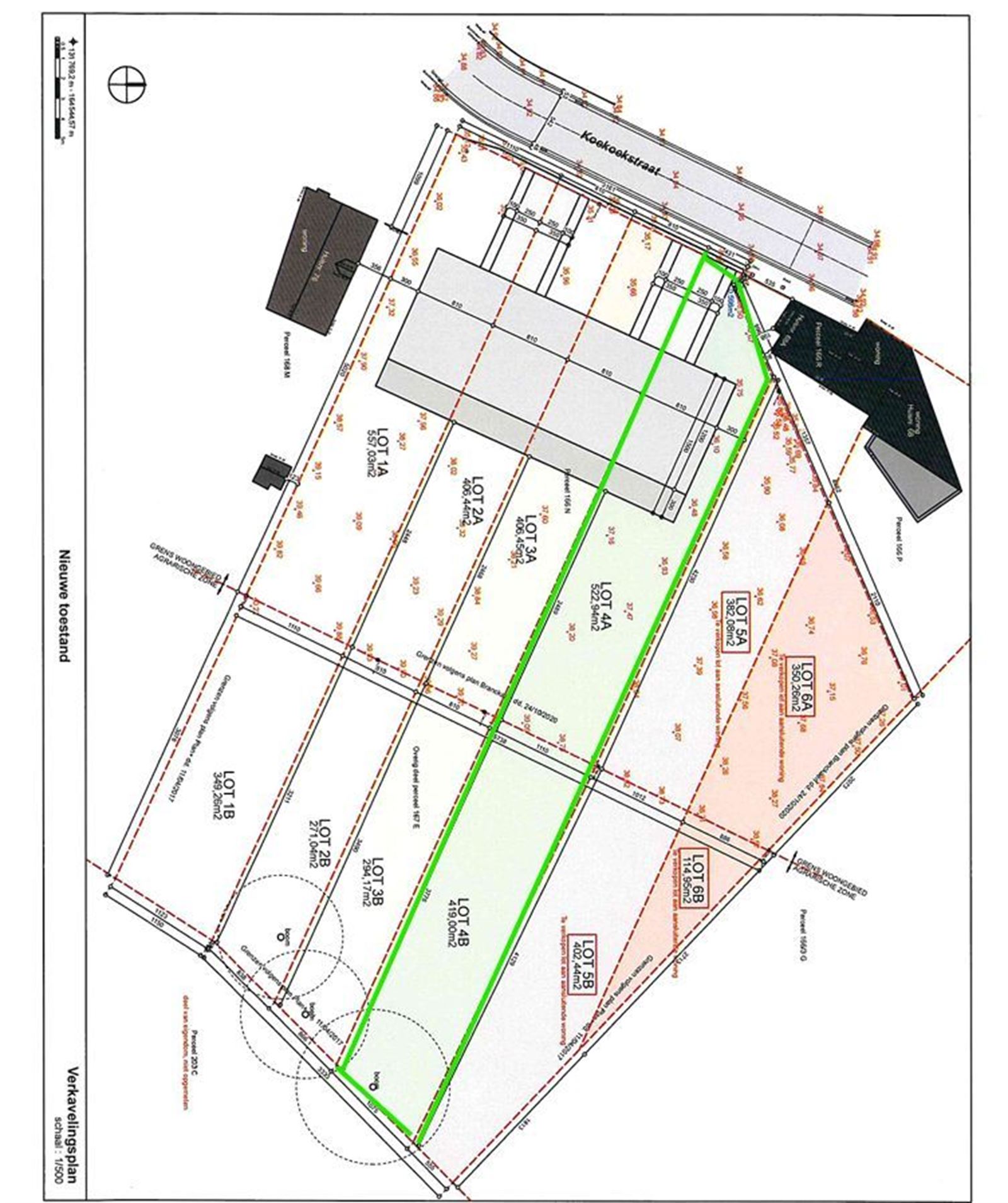 FOTO’S 2 : Grond te 1755 PAJOTTEGEM (België) - Prijs &euro;&nbsp;169.000