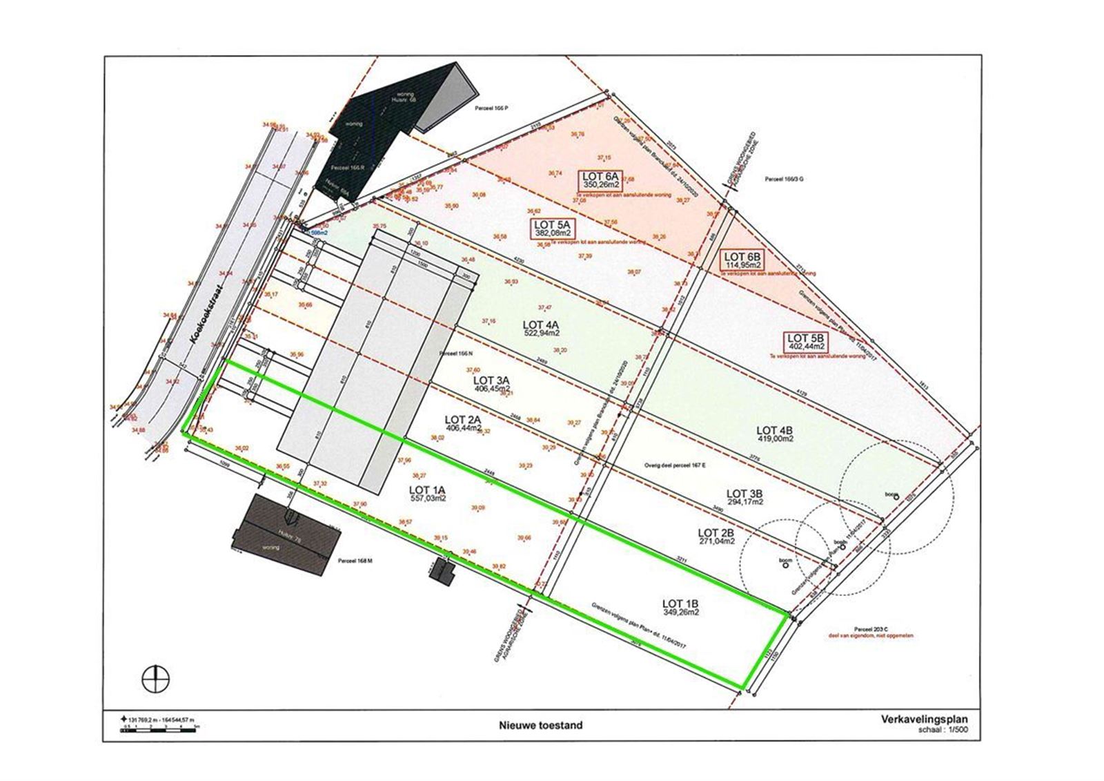 FOTO’S 2 : Grond te 1755 PAJOTTEGEM (België) - Prijs &euro;&nbsp;169.000