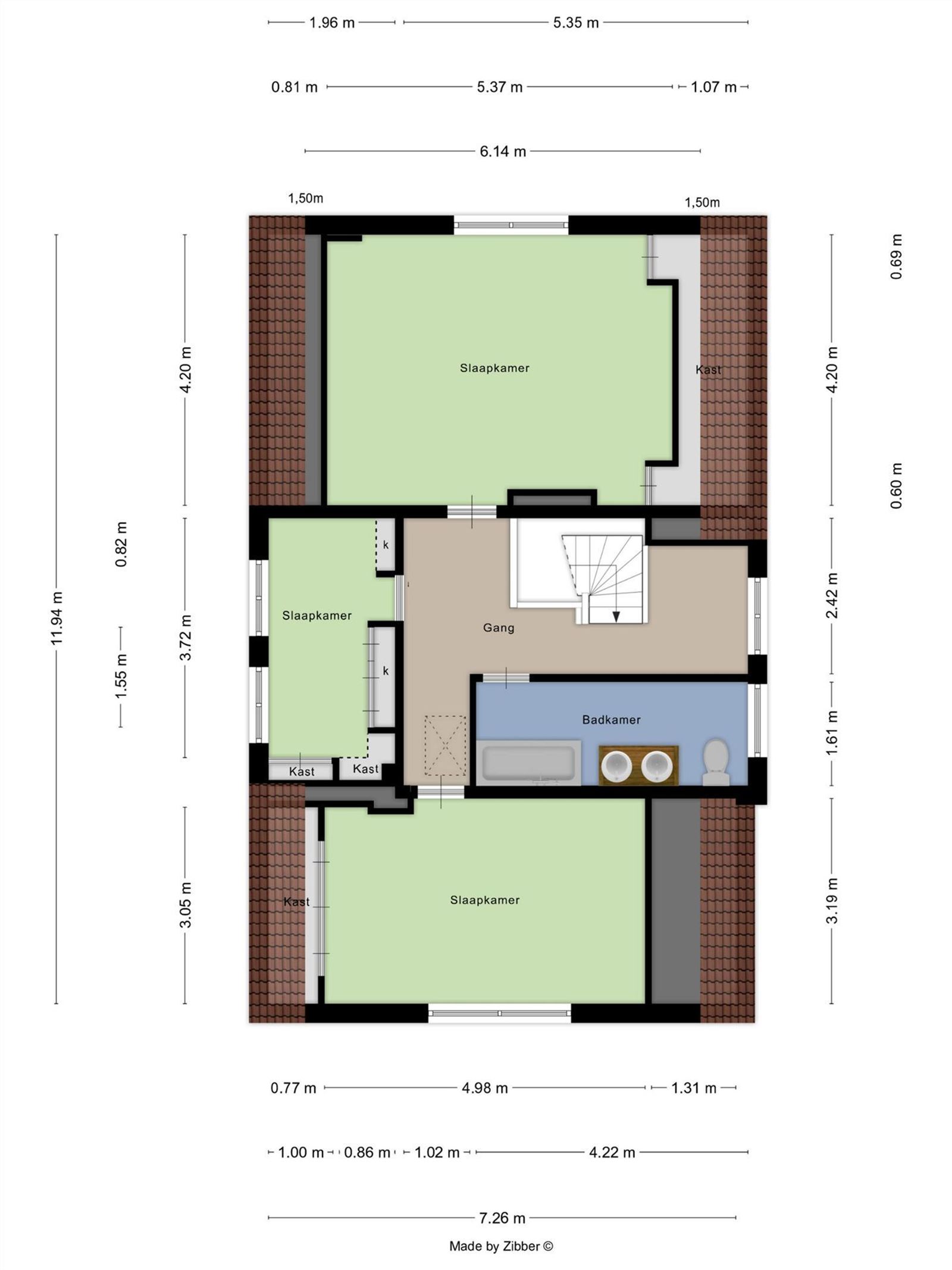FOTO’S 16 : Villa te 1650 BEERSEL (België) - Prijs &euro;&nbsp;599.000