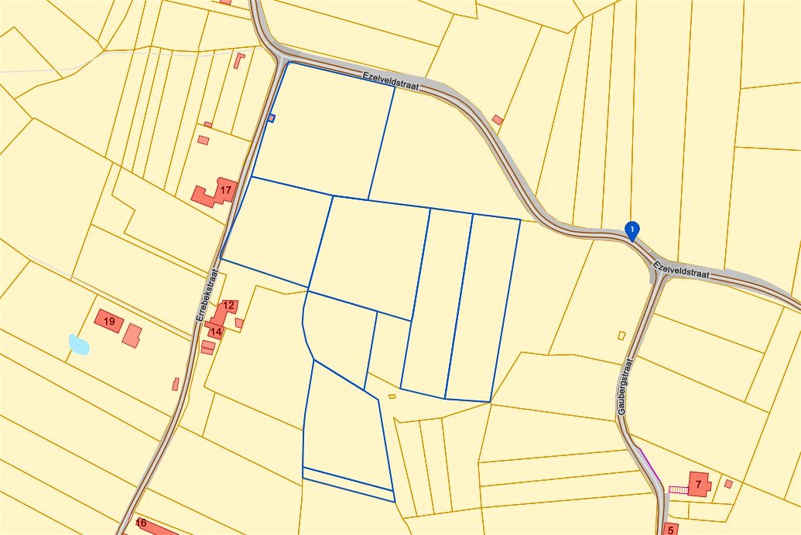 FOTO’S 2 : Grond algemeen te 1570 VOLLEZELE (België) - Prijs &euro;&nbsp;169.000