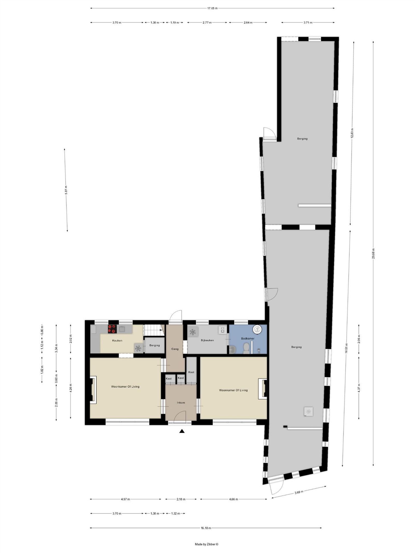 FOTO’S 3 : Hoeve te 1670 PEPINGEN (België) - Prijs &euro;&nbsp;489.000