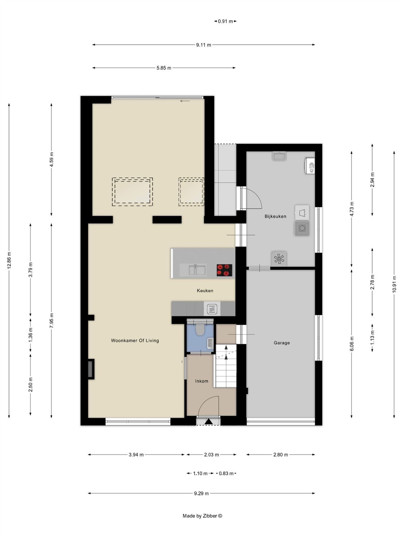 FOTO’S 3 : Woning te 1755 PAJOTTEGEM (België) - Prijs &euro;&nbsp;499.000