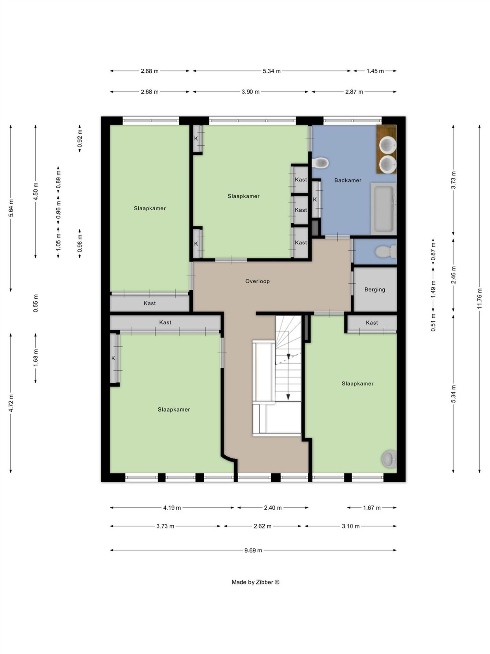 FOTO’S 12 : Woning te 1650 BEERSEL (België) - Prijs &euro;&nbsp;450.000