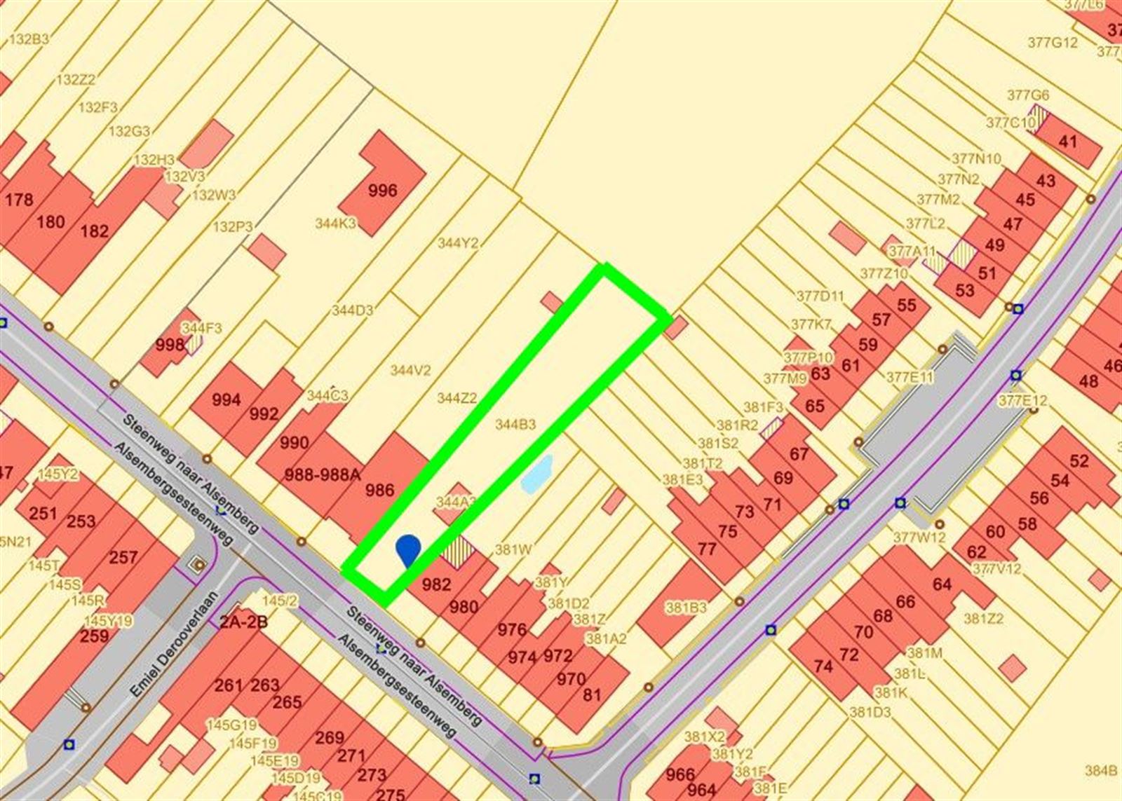 FOTO’S 2 : Bouwgrond te 1650 BEERSEL (België) - Prijs &euro;&nbsp;160.000