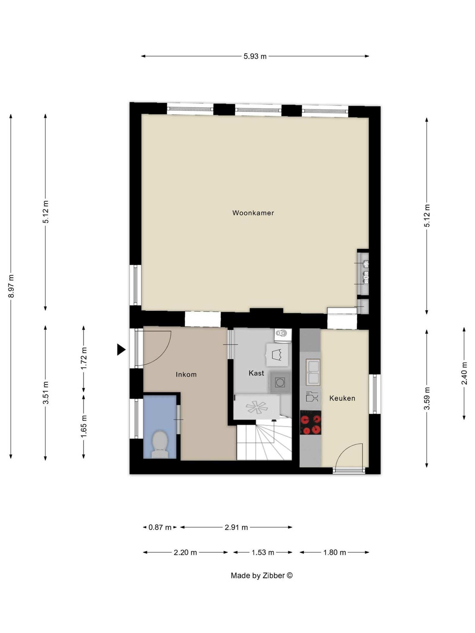 FOTO’S 3 : Woning te 1755 PAJOTTEGEM (België) - Prijs &euro;&nbsp;349.000