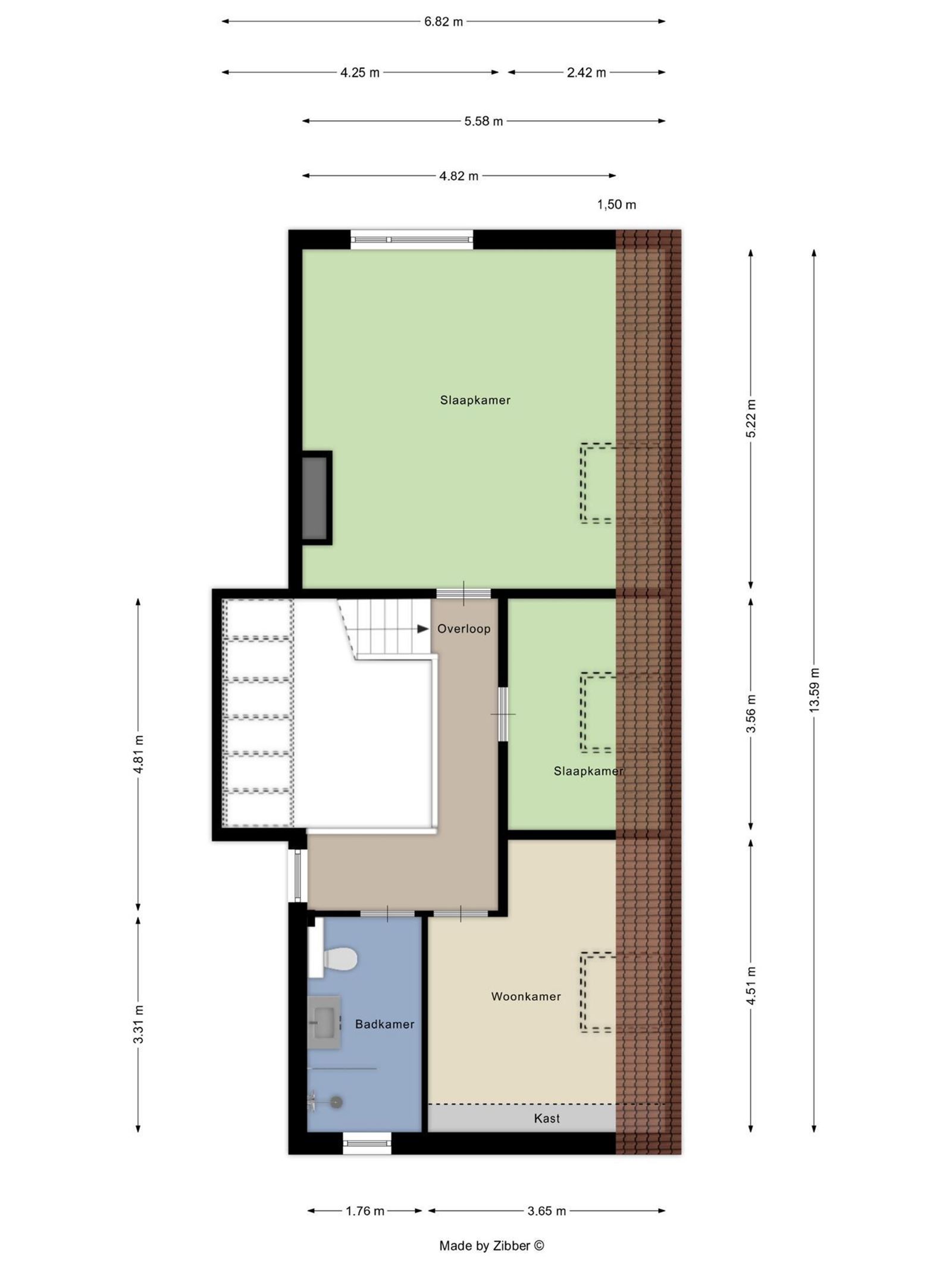 FOTO’S 15 : Kantoor met woning te 1755 PAJOTTEGEM (België) - Prijs &euro;&nbsp;779.000