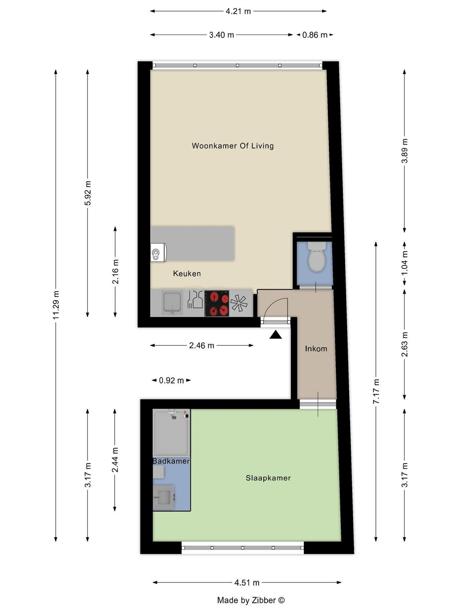 FOTO’S 4 : Appartement te 1640 SINT-GENESIUS-RODE (België) - Prijs &euro;&nbsp;229.000