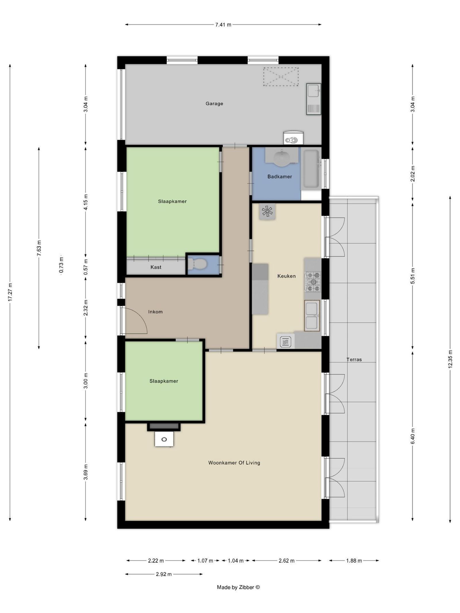 FOTO’S 6 : Woning te 1650 BEERSEL (België) - Prijs &euro;&nbsp;525.000