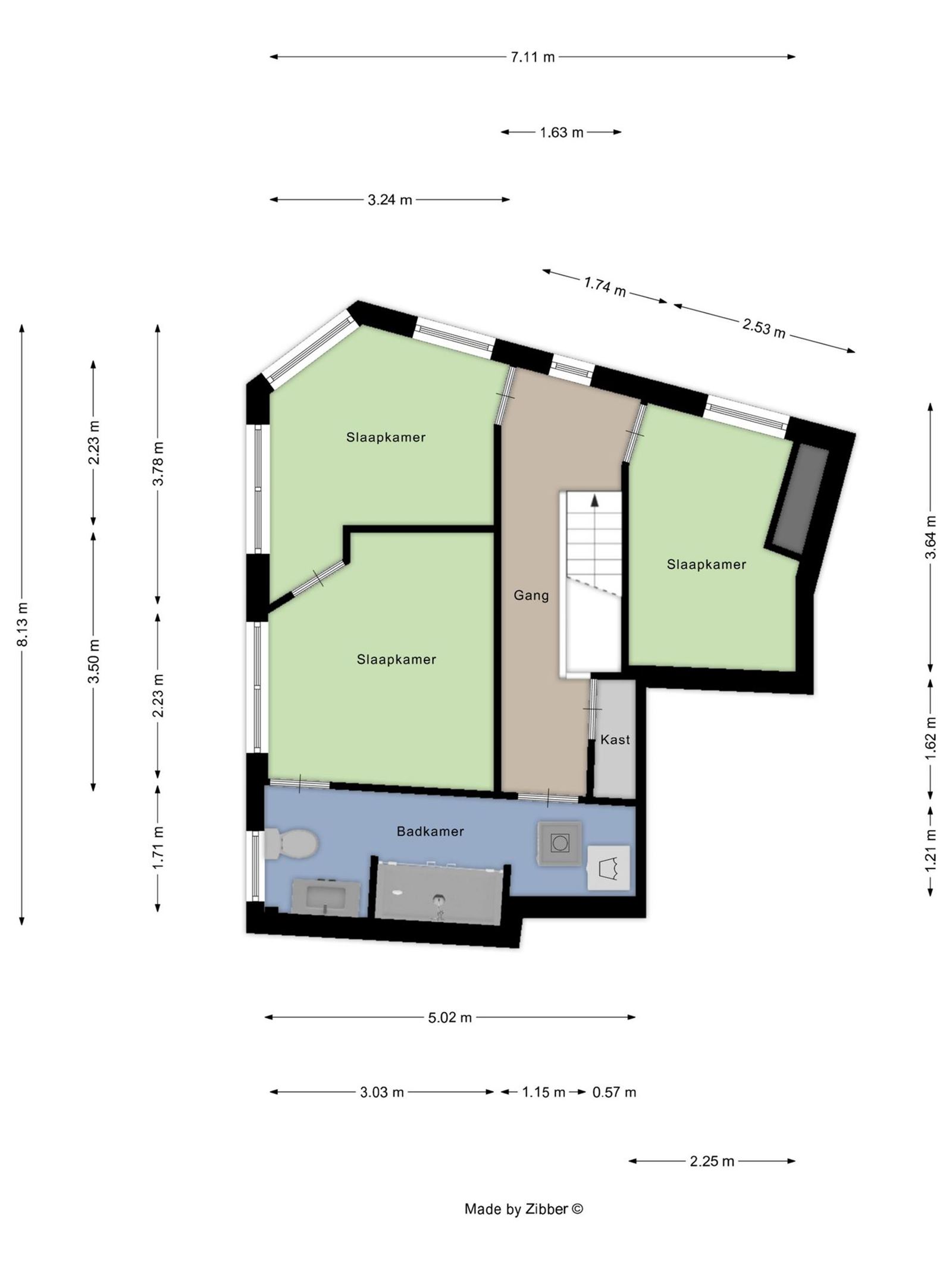 FOTO’S 6 : Duplex te 1500 HALLE (België) - Prijs &euro;&nbsp;245.000