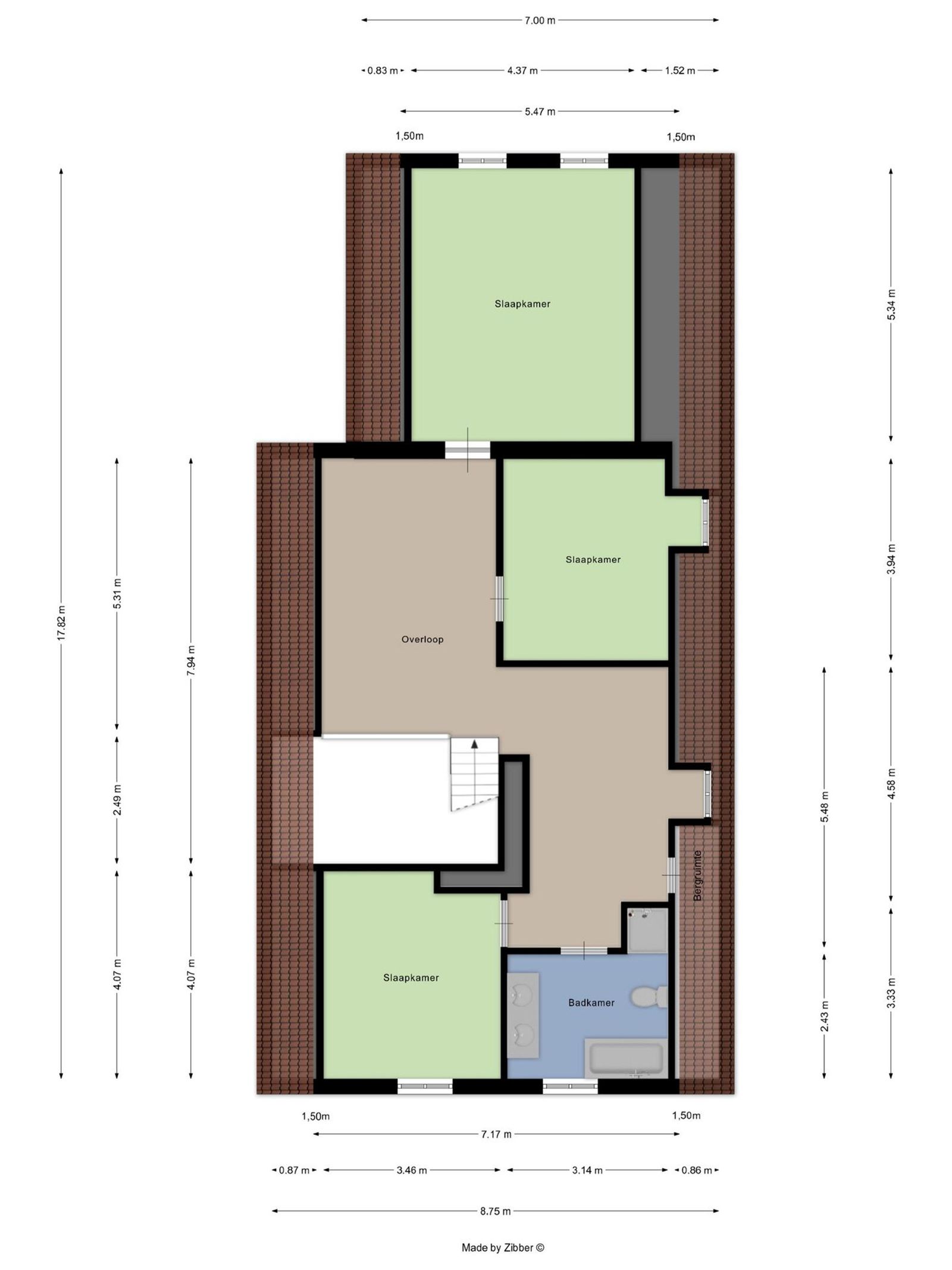 FOTO’S 16 : Villa te 9402 MEERBEKE (België) - Prijs &euro;&nbsp;539.000