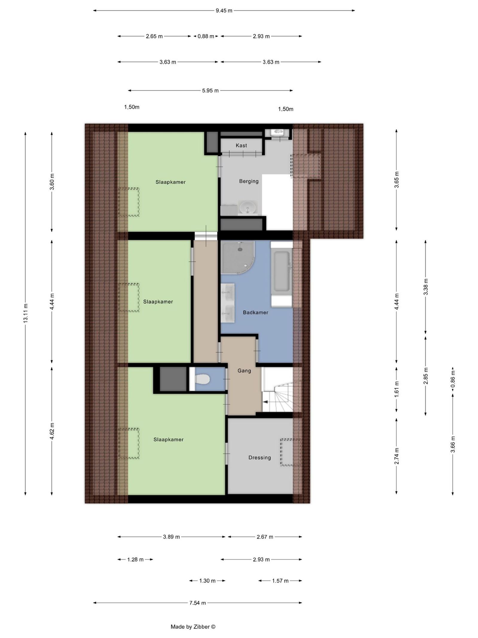 FOTO’S 14 : Appartement te 9400 NINOVE (België) - Prijs &euro;&nbsp;449.000