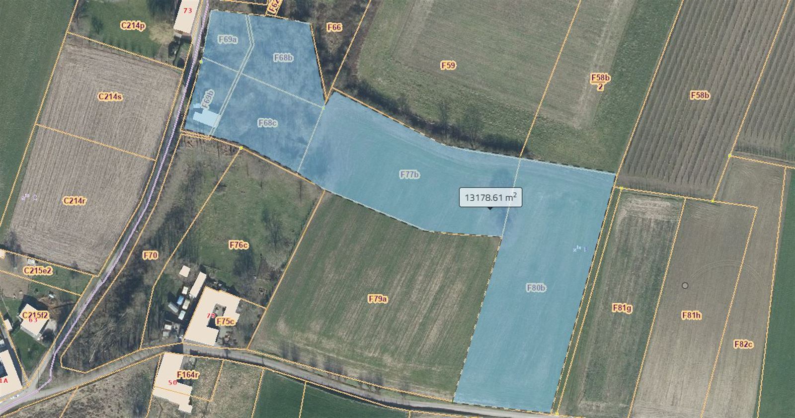 PHOTOS 2 : Zone agricole à 1755 PAJOTTEGEM (Belgique) - Prix 149.000 &euro;