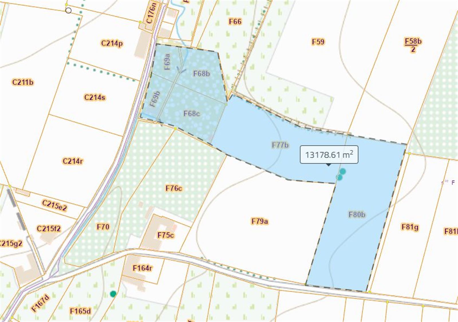 PHOTOS 4 : Zone agricole à 1755 PAJOTTEGEM (Belgique) - Prix 149.000 &euro;
