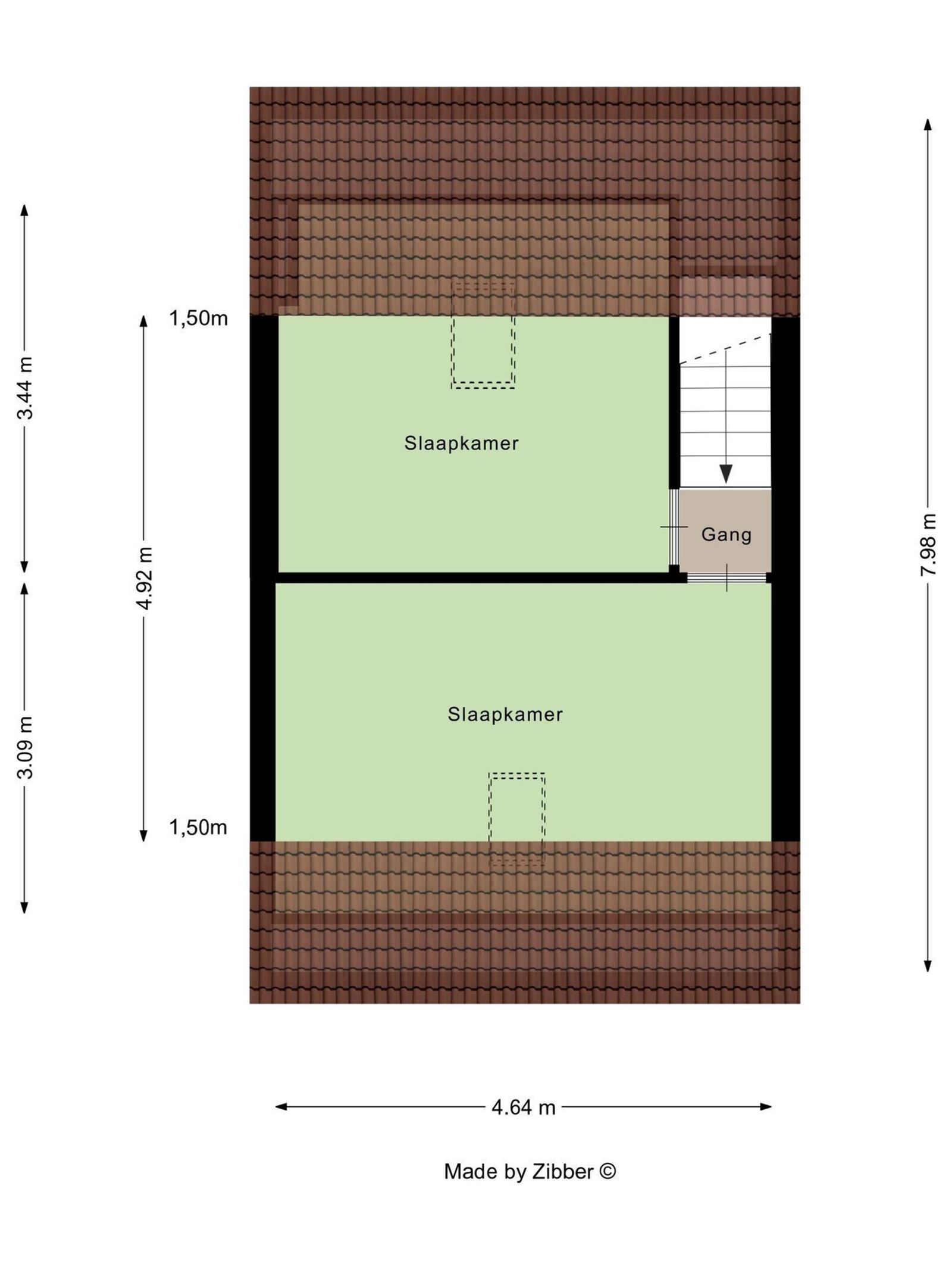 FOTO’S 9 : Appartement te 9400 NINOVE (België) - Prijs &euro;&nbsp;159.000
