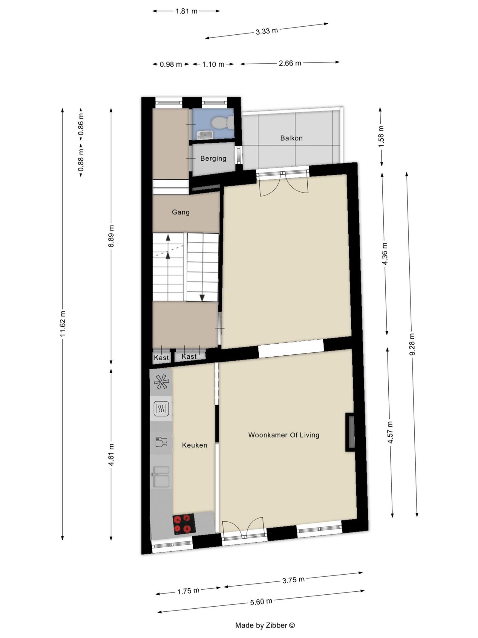 FOTO’S 11 : Opbrengstwoning te 1500 HALLE (België) - Prijs &euro;&nbsp;548.000