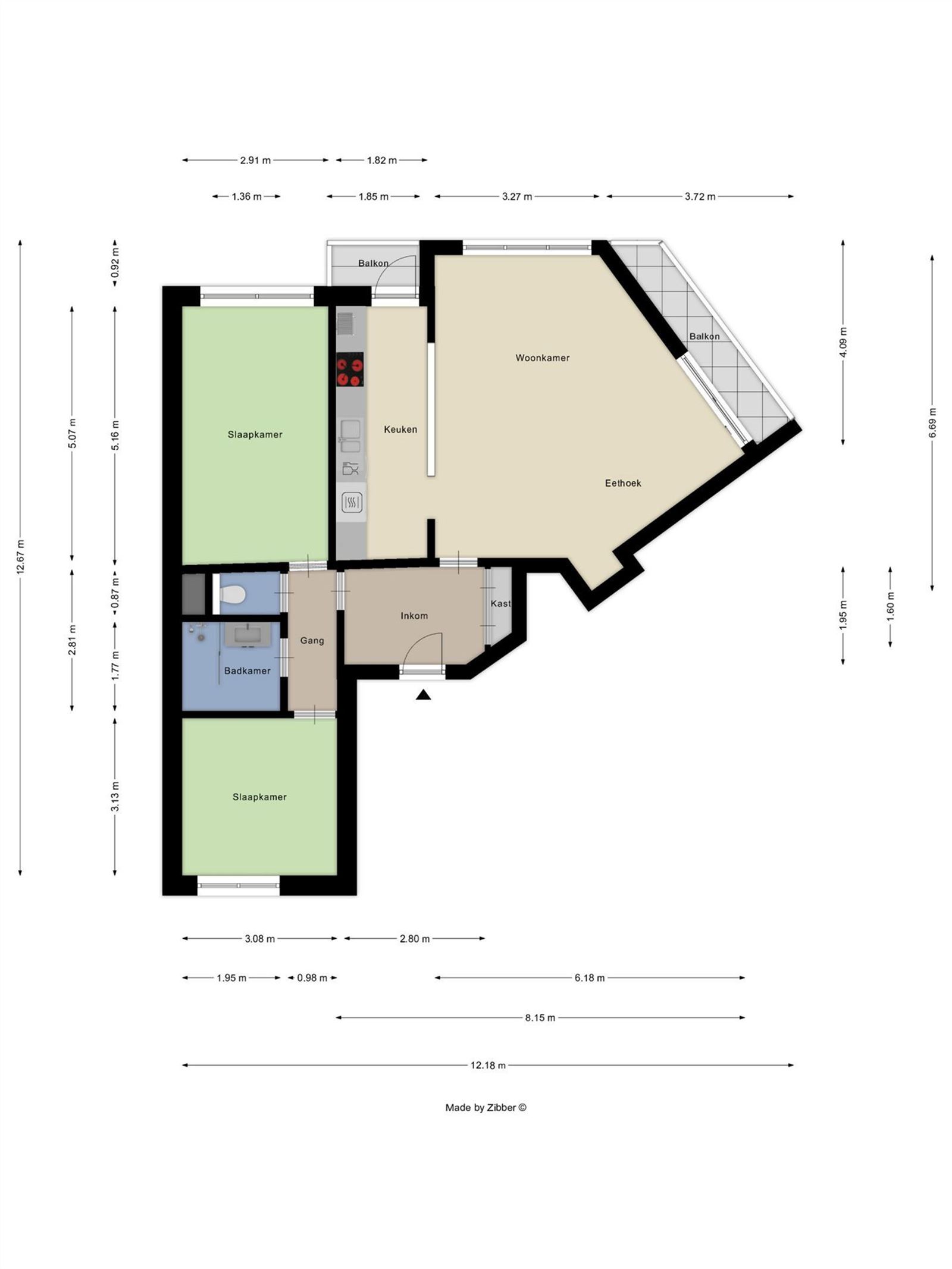 FOTO’S 2 : Appartement te 1650 BEERSEL (België) - Prijs &euro;&nbsp;290.000