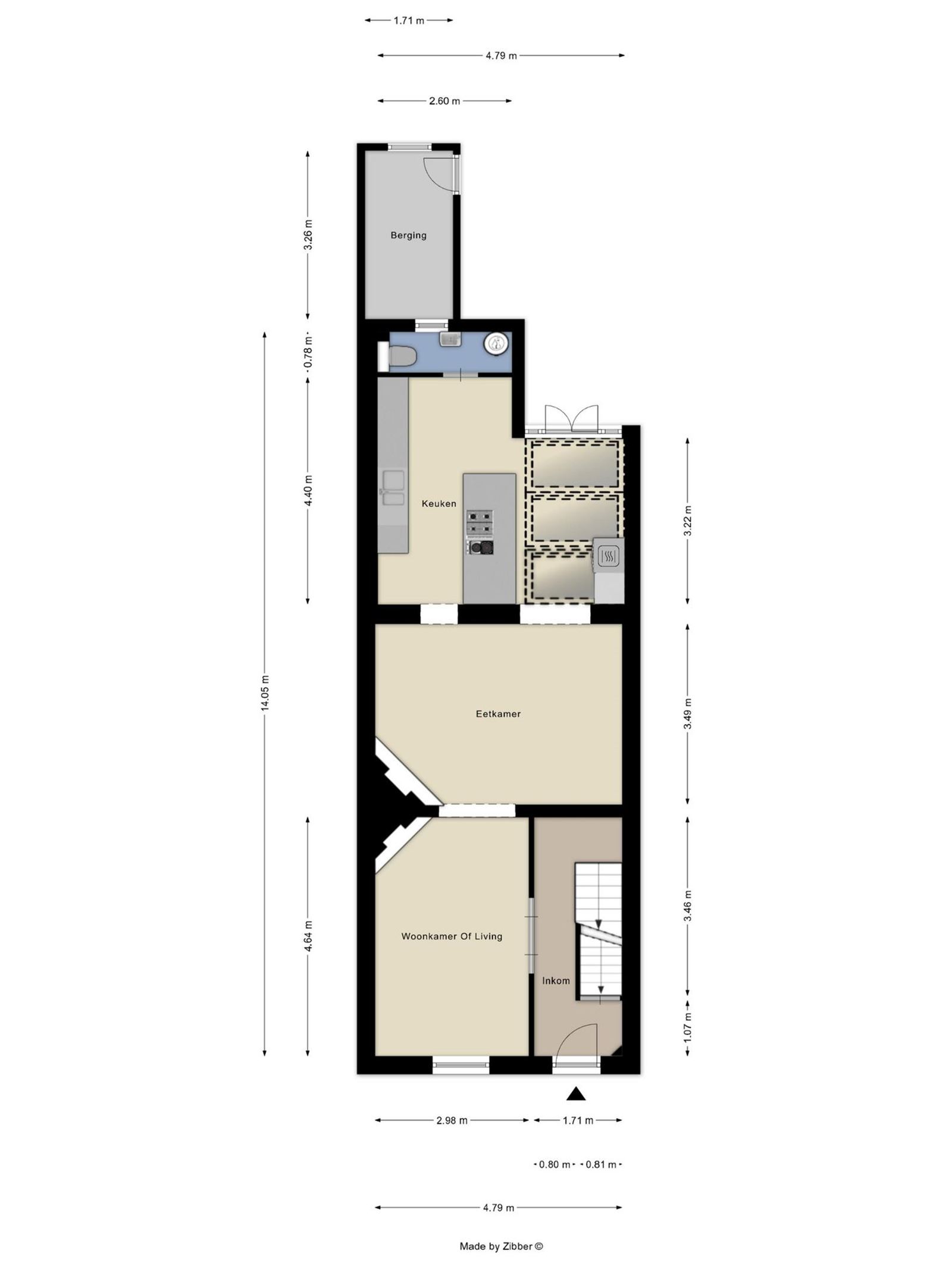 FOTO’S 2 : Woning te 1654 HUIZINGEN (België) - Prijs &euro;&nbsp;280.000