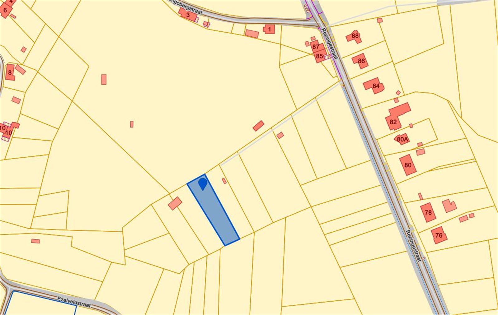 FOTO’S 2 : Grond algemeen te 1570 PAJOTTEGEM (België) - Prijs &euro;&nbsp;16.000