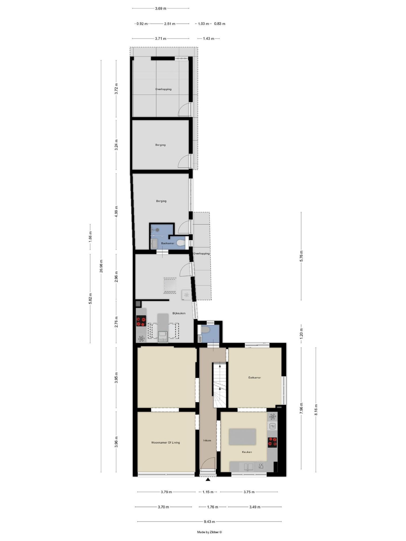 FOTO’S 8 : Woning te 9400 DENDERWINDEKE (België) - Prijs &euro;&nbsp;379.000