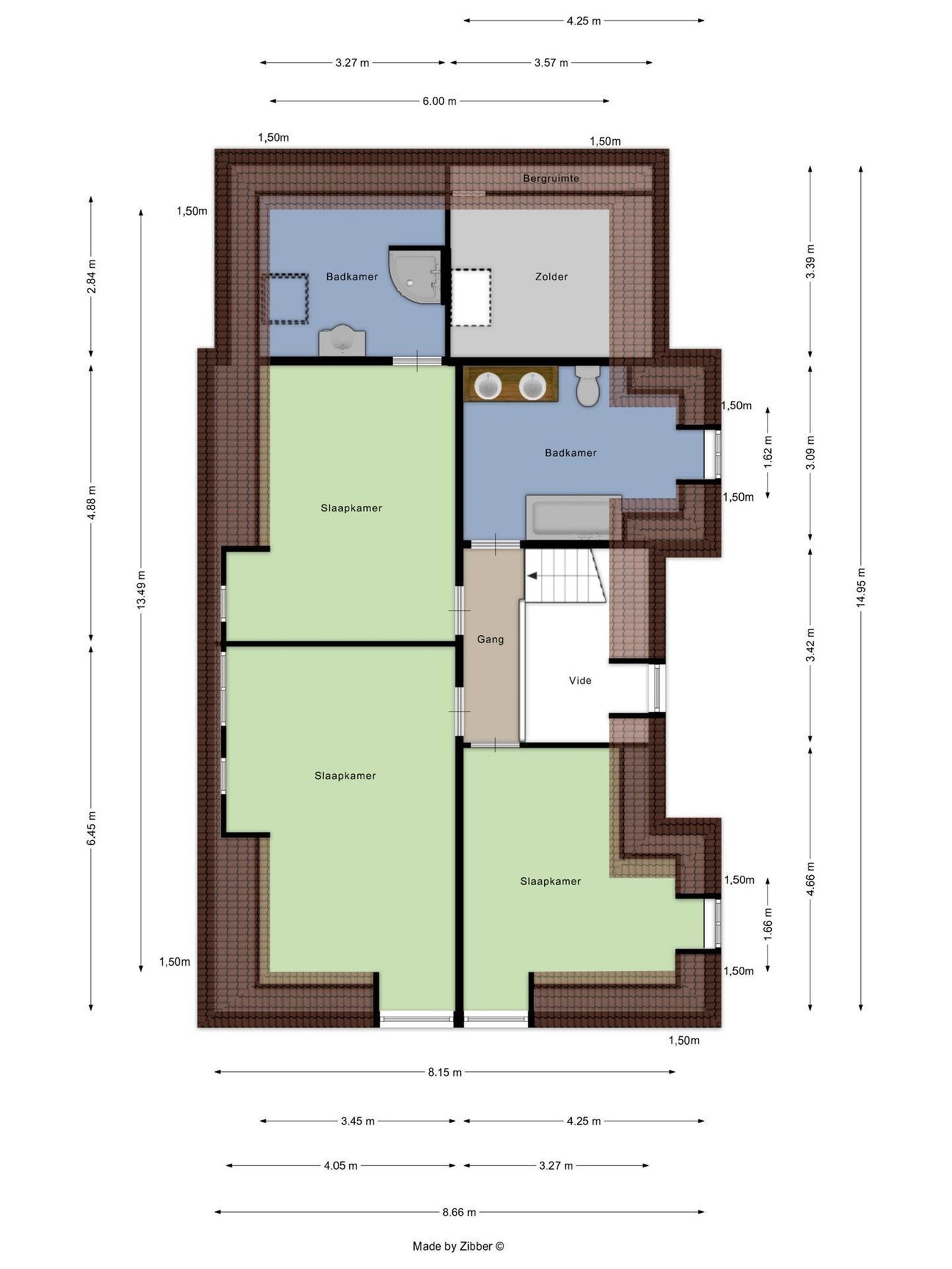 FOTO’S 13 : Villa te 1640 SINT-GENESIUS-RODE (België) - Prijs &euro;&nbsp;870.000