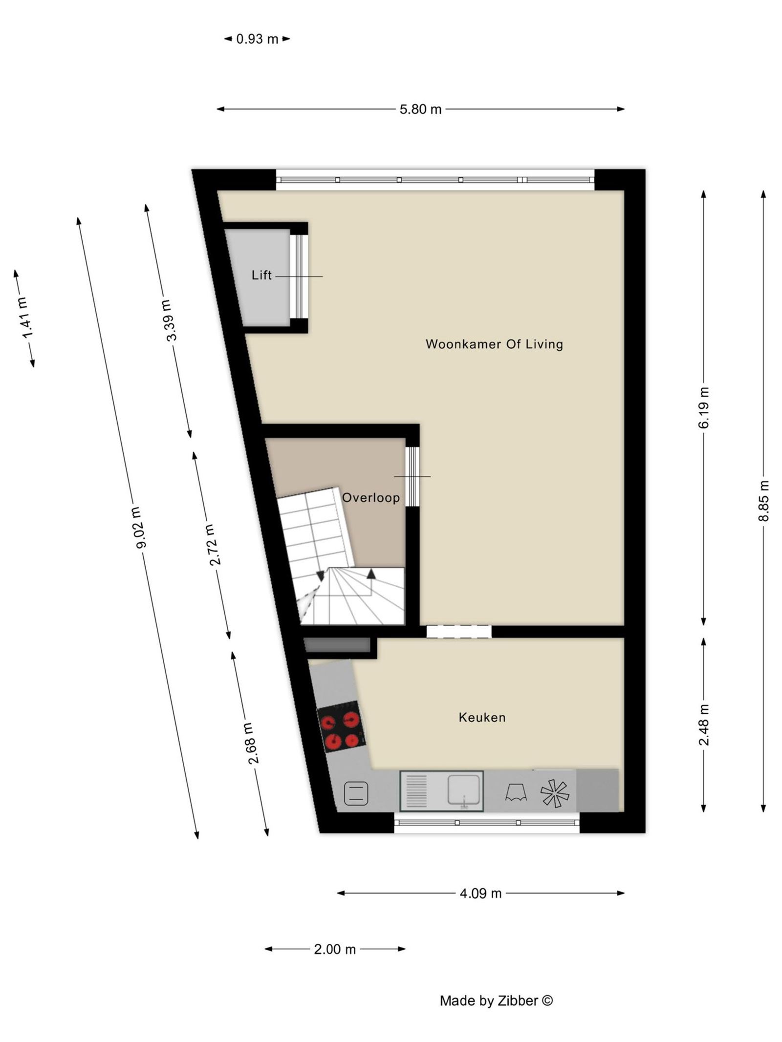 FOTO’S 6 : Woning te 1770 LIEDEKERKE (België) - Prijs &euro;&nbsp;305.000