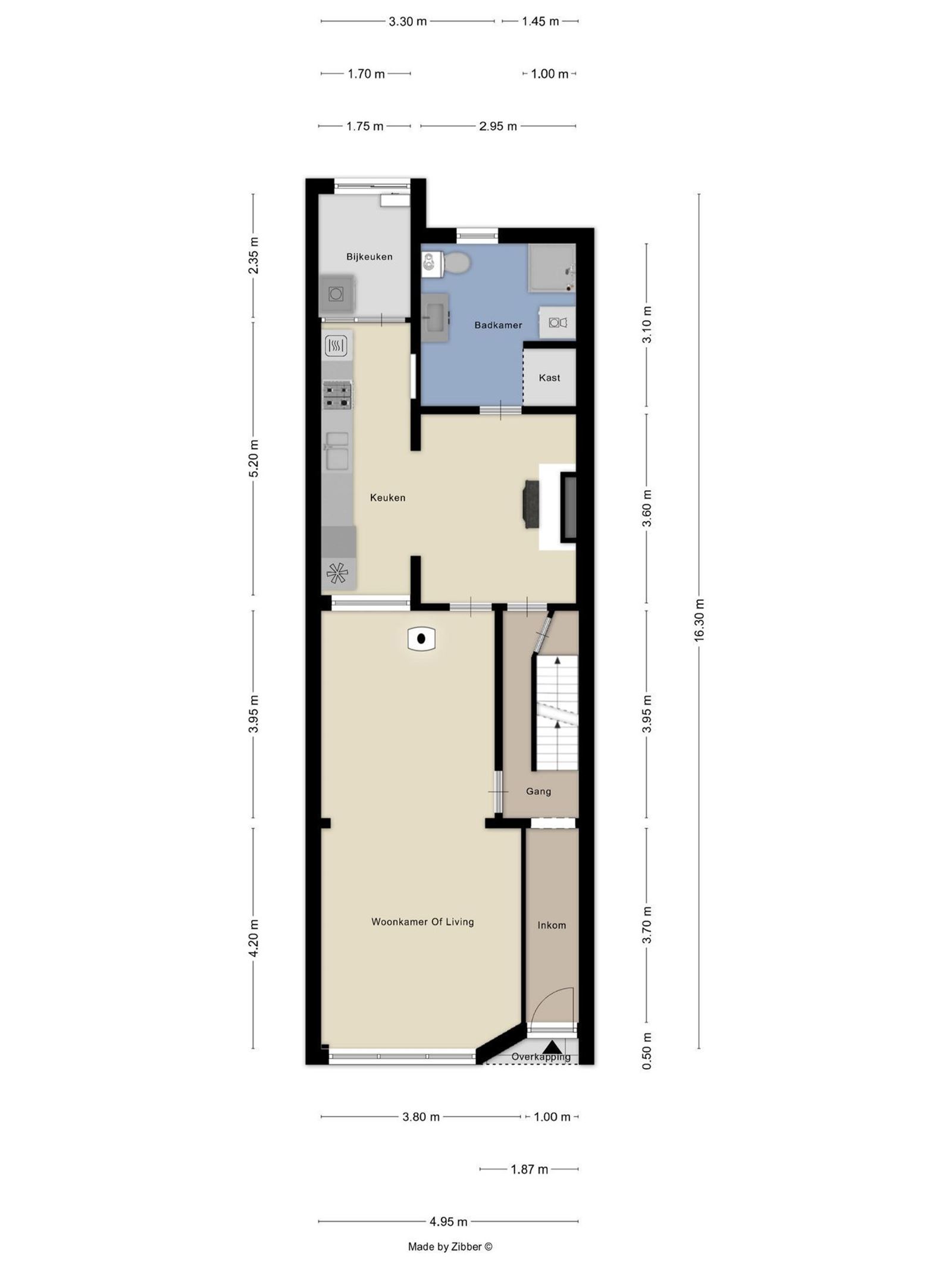 FOTO’S 4 : Woning te 1600 SINT-PIETERS-LEEUW (België) - Prijs &euro;&nbsp;399.000
