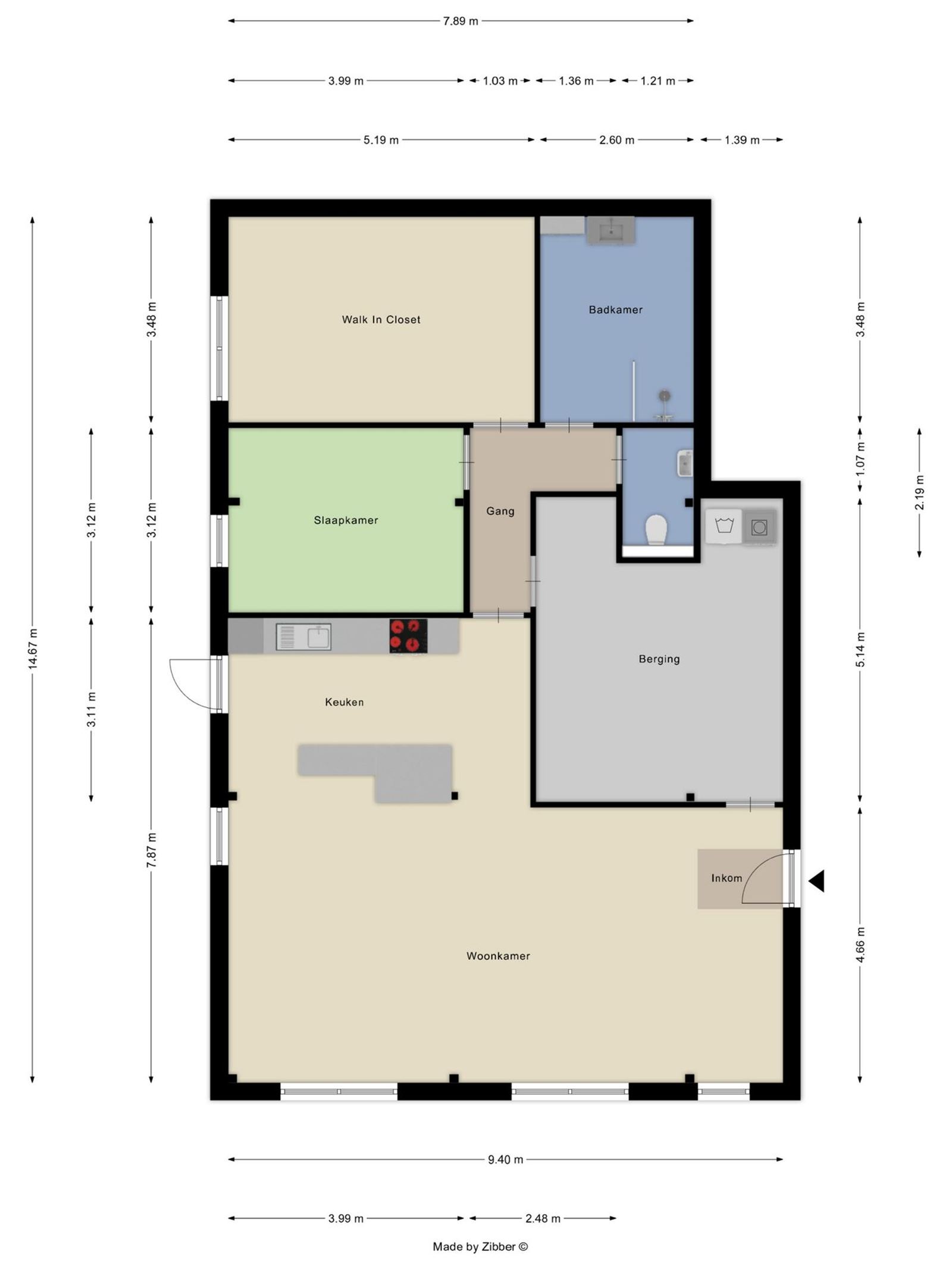 FOTO’S 3 : Appartement te 1755 PAJOTTEGEM (België) - Prijs &euro;&nbsp;249.000
