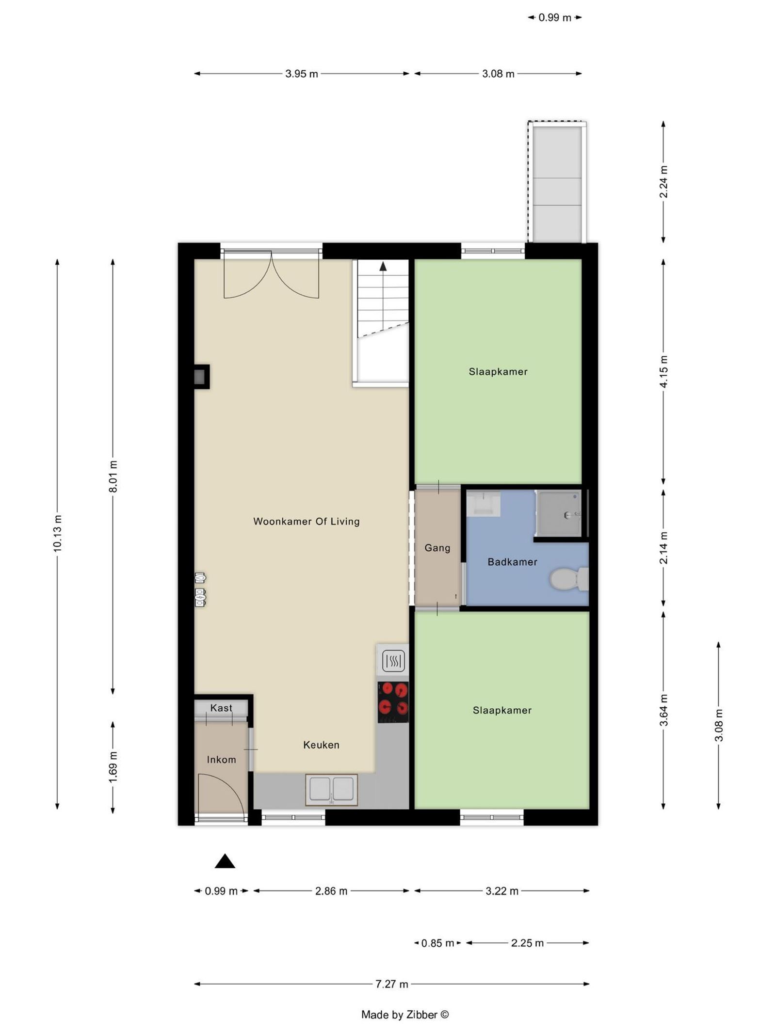 FOTO’S 3 : Rijwoning te 1500 HALLE (België) - Prijs &euro;&nbsp;199.999
