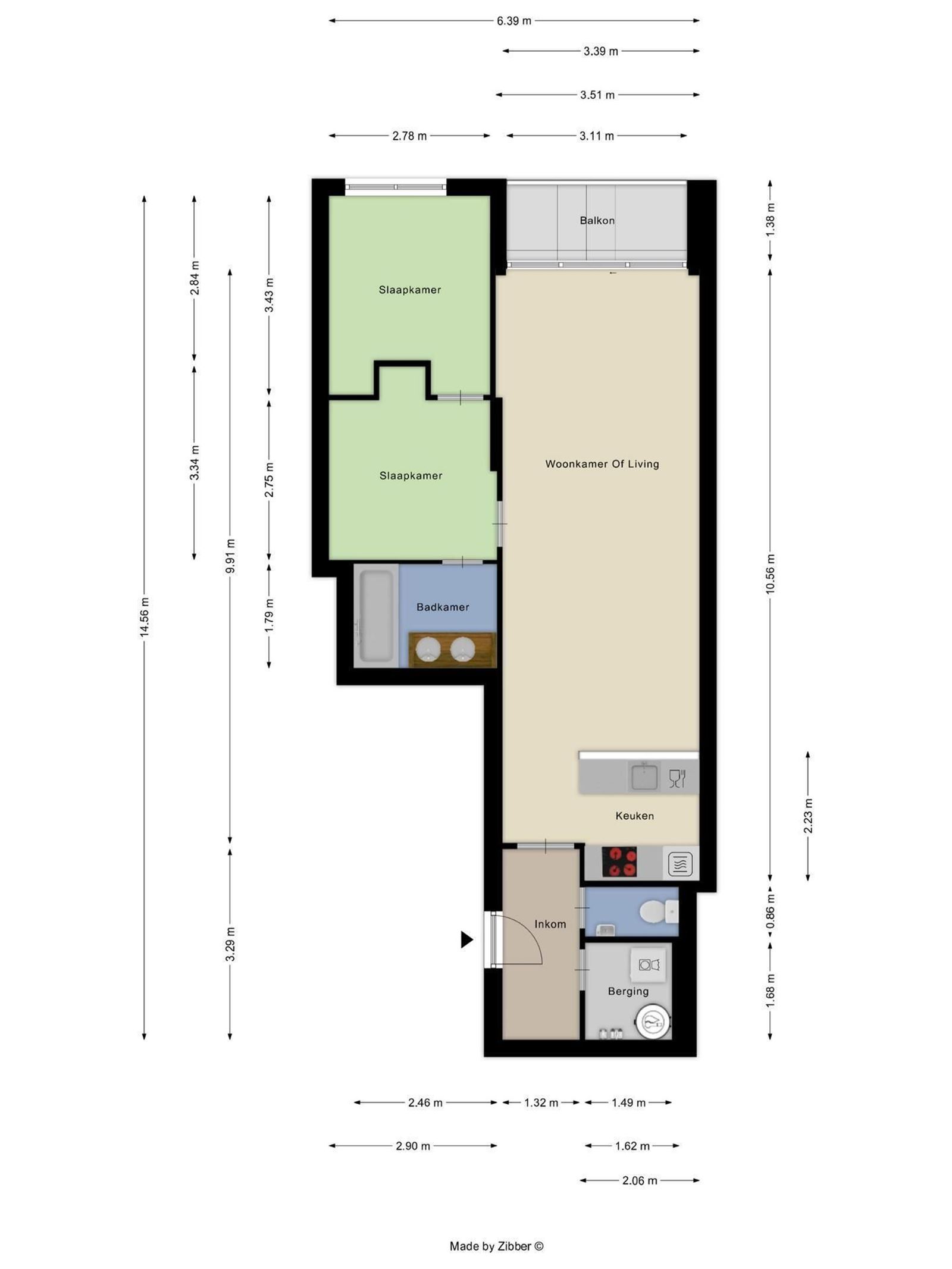 FOTO’S 20 : Appartement te 1050 ELSENE (België) - Prijs &euro;&nbsp;340.000