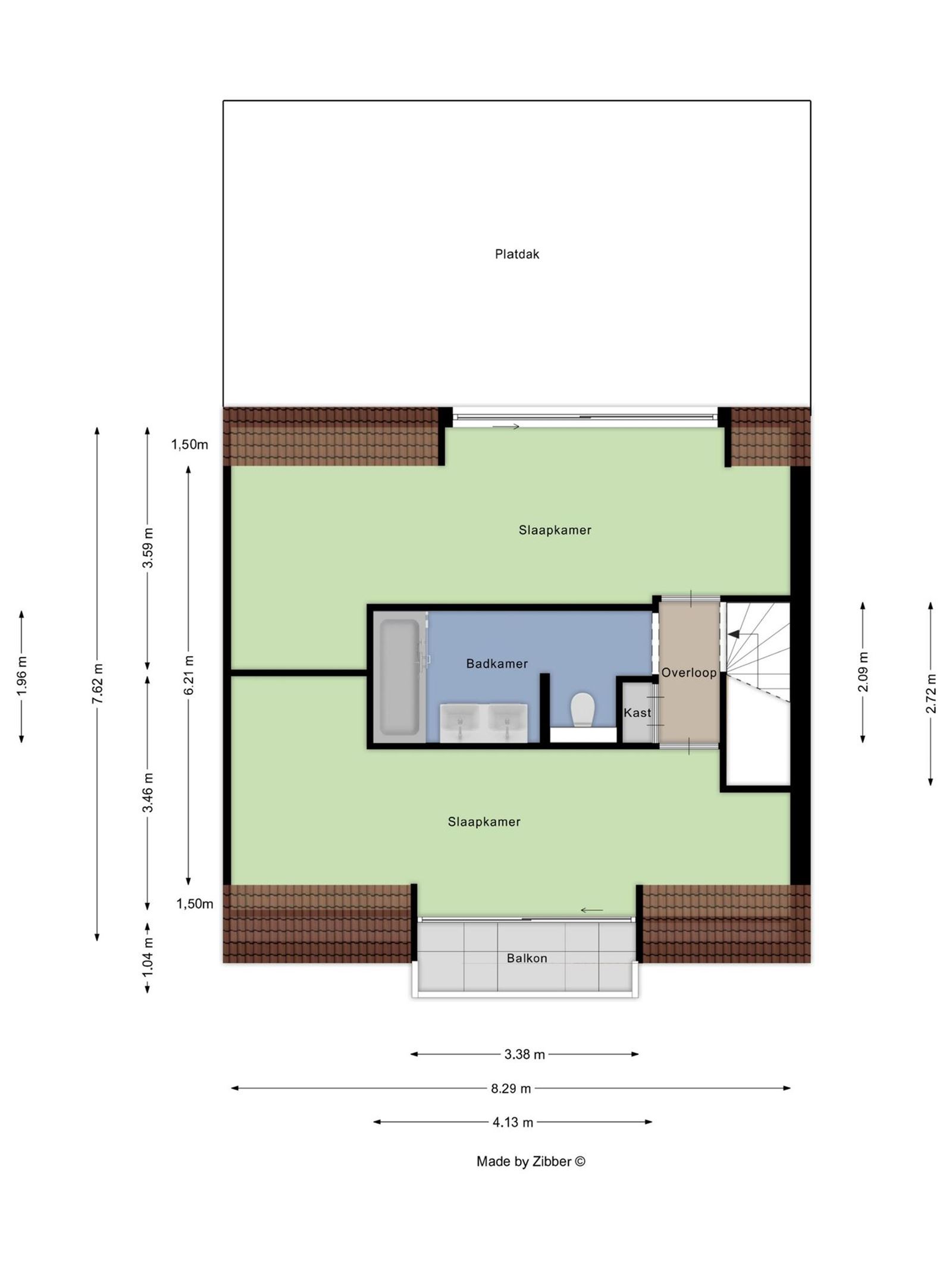 FOTO’S 14 : Appartement te 1760 ONZE-LIEVE-VROUW-LOMBEEK (België) - Prijs &euro;&nbsp;359.000