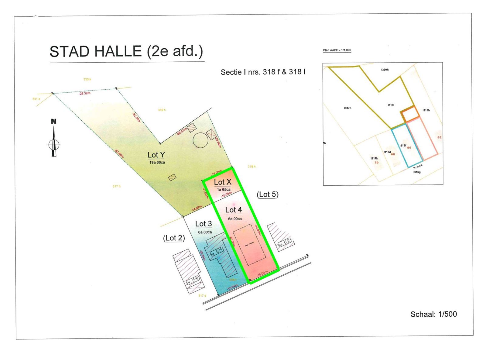 FOTO’S 2 : Bouwgrond te 1500 HALLE (België) - Prijs &euro;&nbsp;235.000