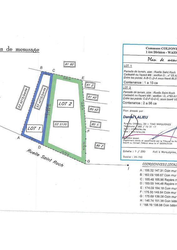 Image 2 : Terrain à 7340 WASMES (Belgique) - Prix 15.000 €
