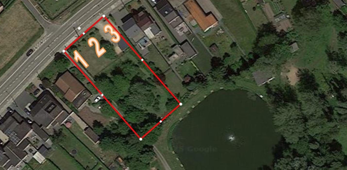 LOT 3 : bouwgrond voor halfopen bebouwing te koop