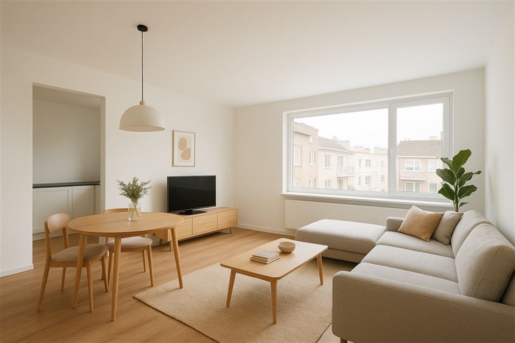 VOLLEDIGE GERENOVEERD 2-SLPK-APPARTEMENT GELEGEN OP DE 1ste VERDIEPING