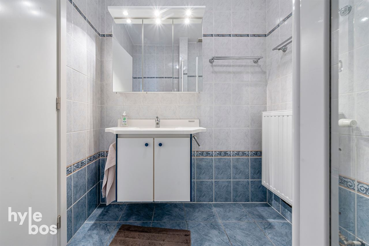 Ruim lichtrijk hoekappartement met garage