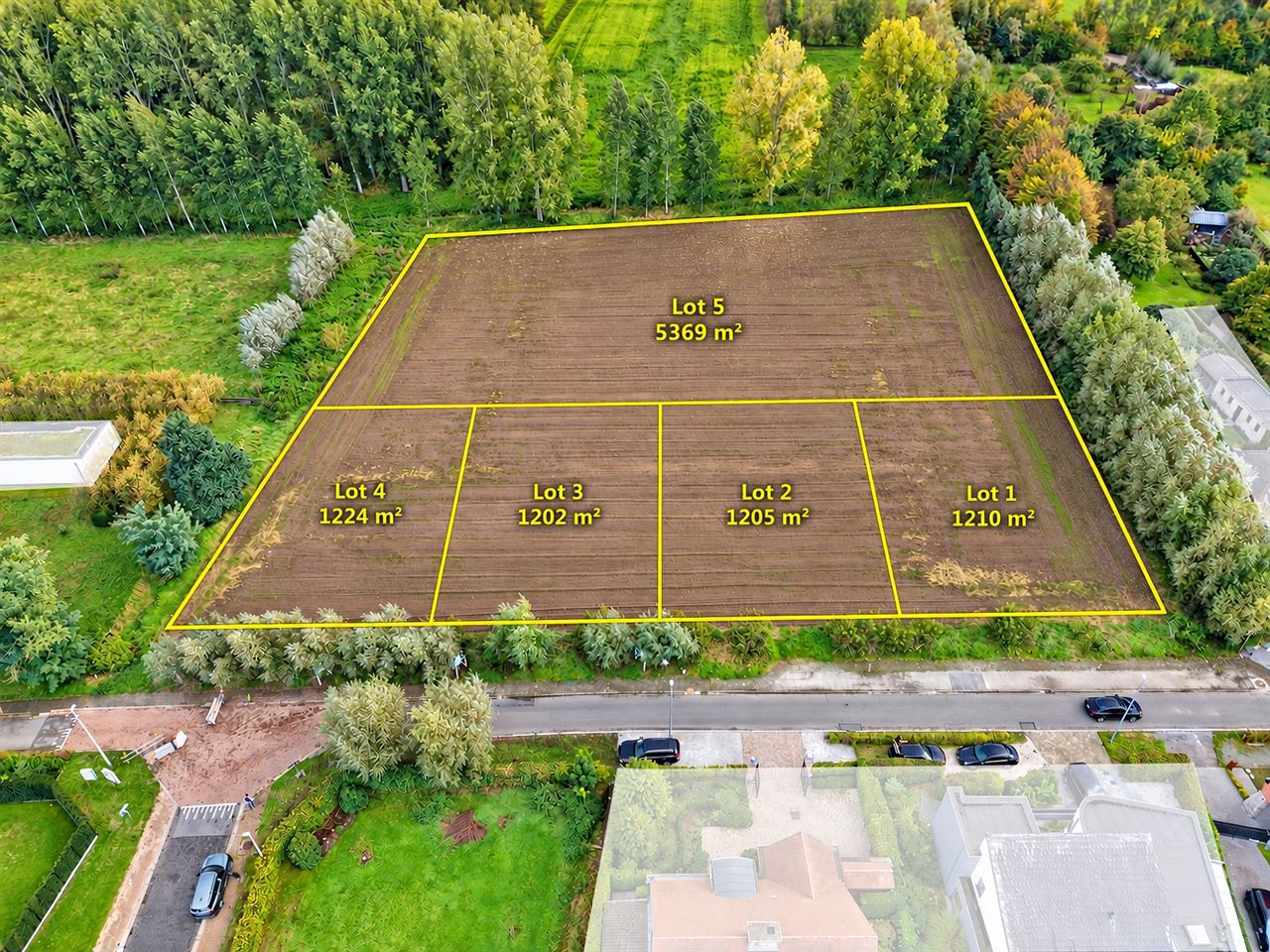 Agrarisch perceel van 5.369 m²