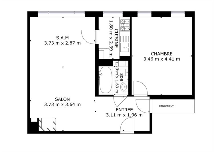 Image 4 : Appartement à 4300 WAREMME (Belgique) - Prix 145.000 €
