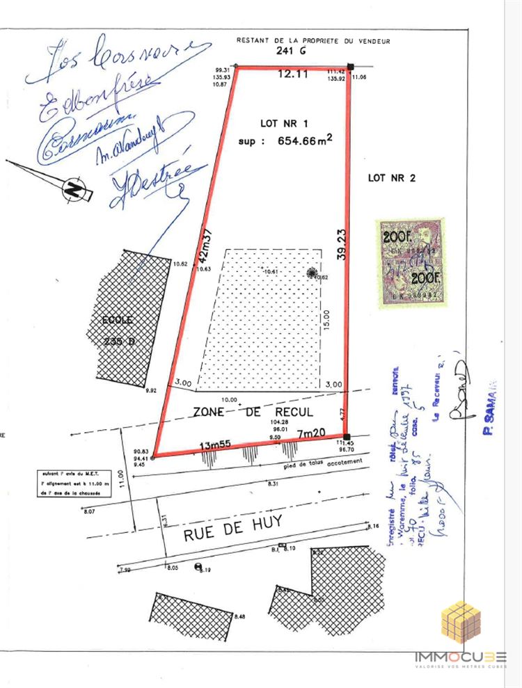 Image 7 : Terrain à 4317 FAIMES (Belgique) - Prix 55.000 €