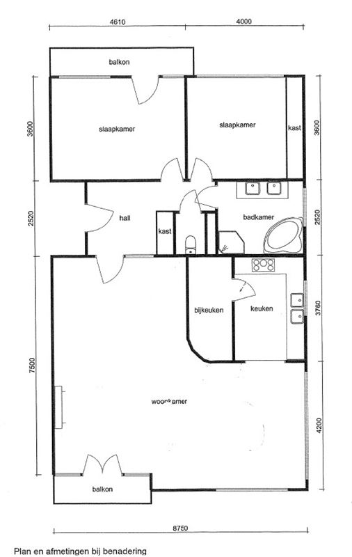 Foto 16 : Appartement te 2930 BRASSCHAAT (België) - Prijs € 1.150