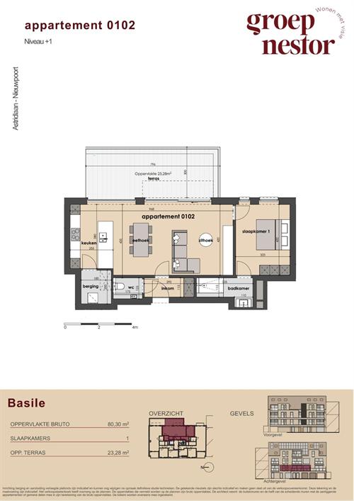 Appartement in Nieuwpoort