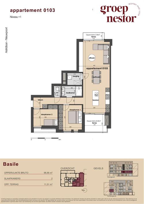 Appartement in Nieuwpoort