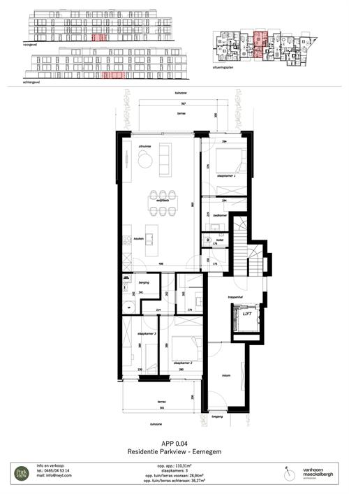 Nieuwbouwappartement in Eernegem