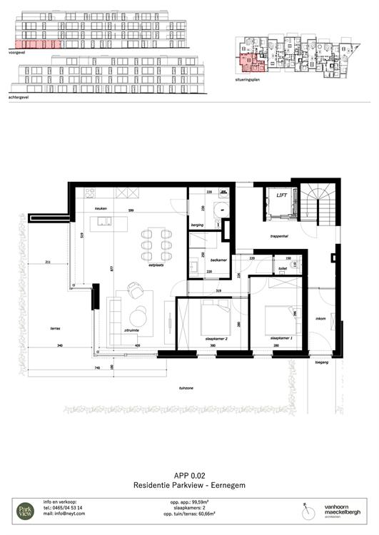 Nieuwbouwappartement te koop in Eernegem