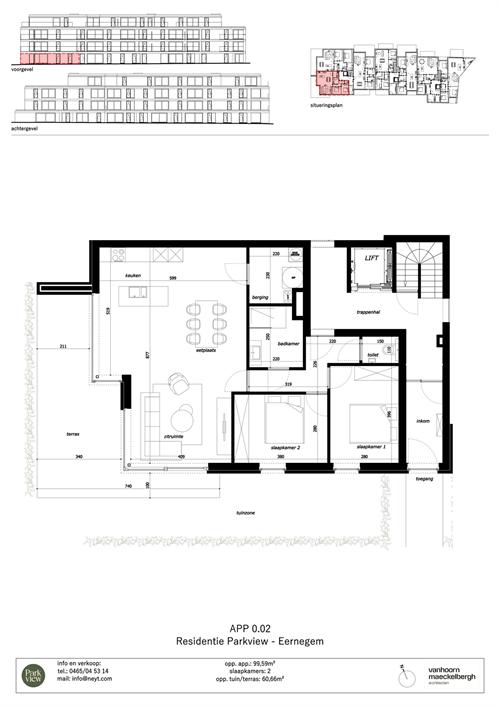 Nieuwbouwappartement in Eernegem