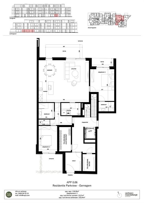 Nieuwbouwappartement in Eernegem