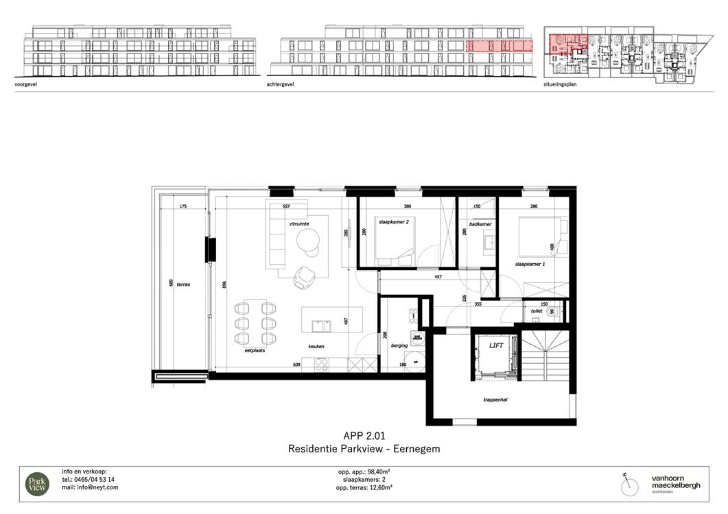 Nieuwbouwappartement te koop in Eernegem